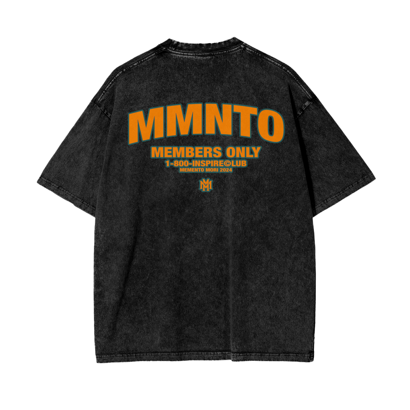MMNTO Oversize Snow Washed T-Shirt - Memento Mori Clothing