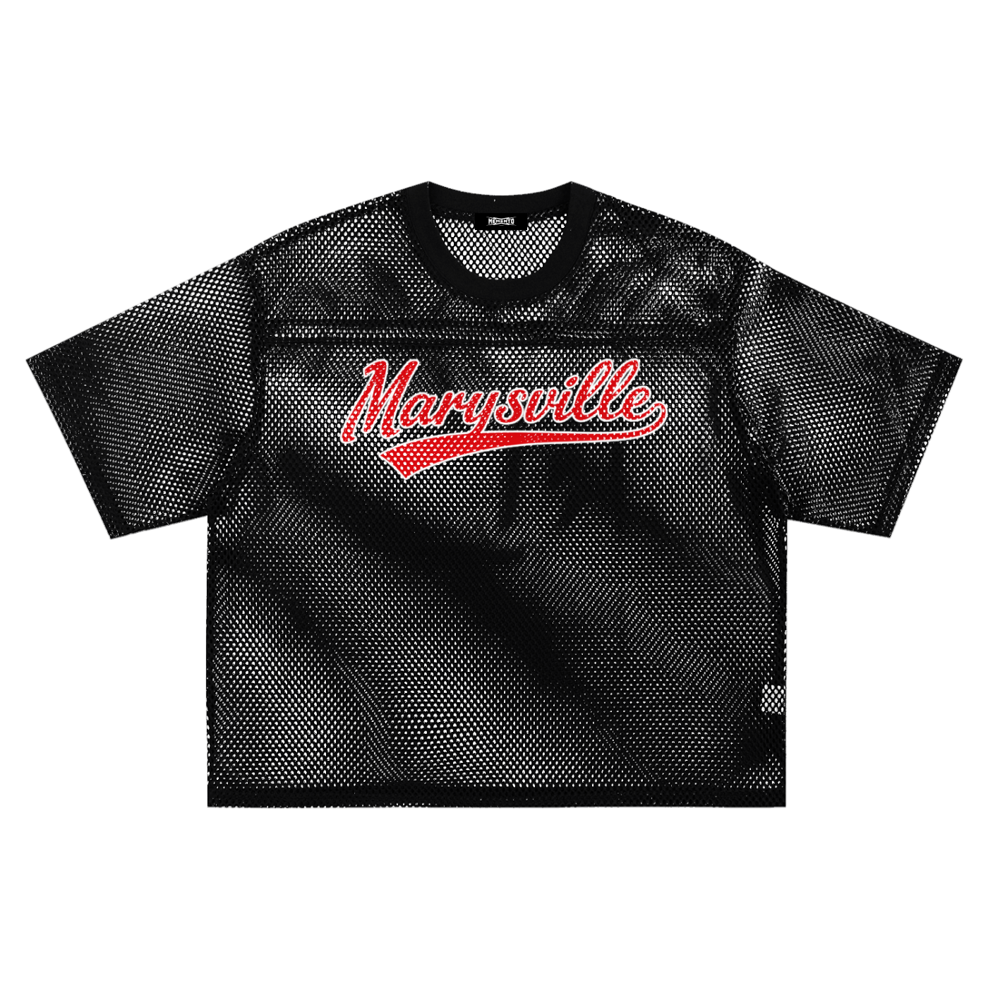 Marysville See-through Boxy Net T-Shirt - Memento Mori Clothing