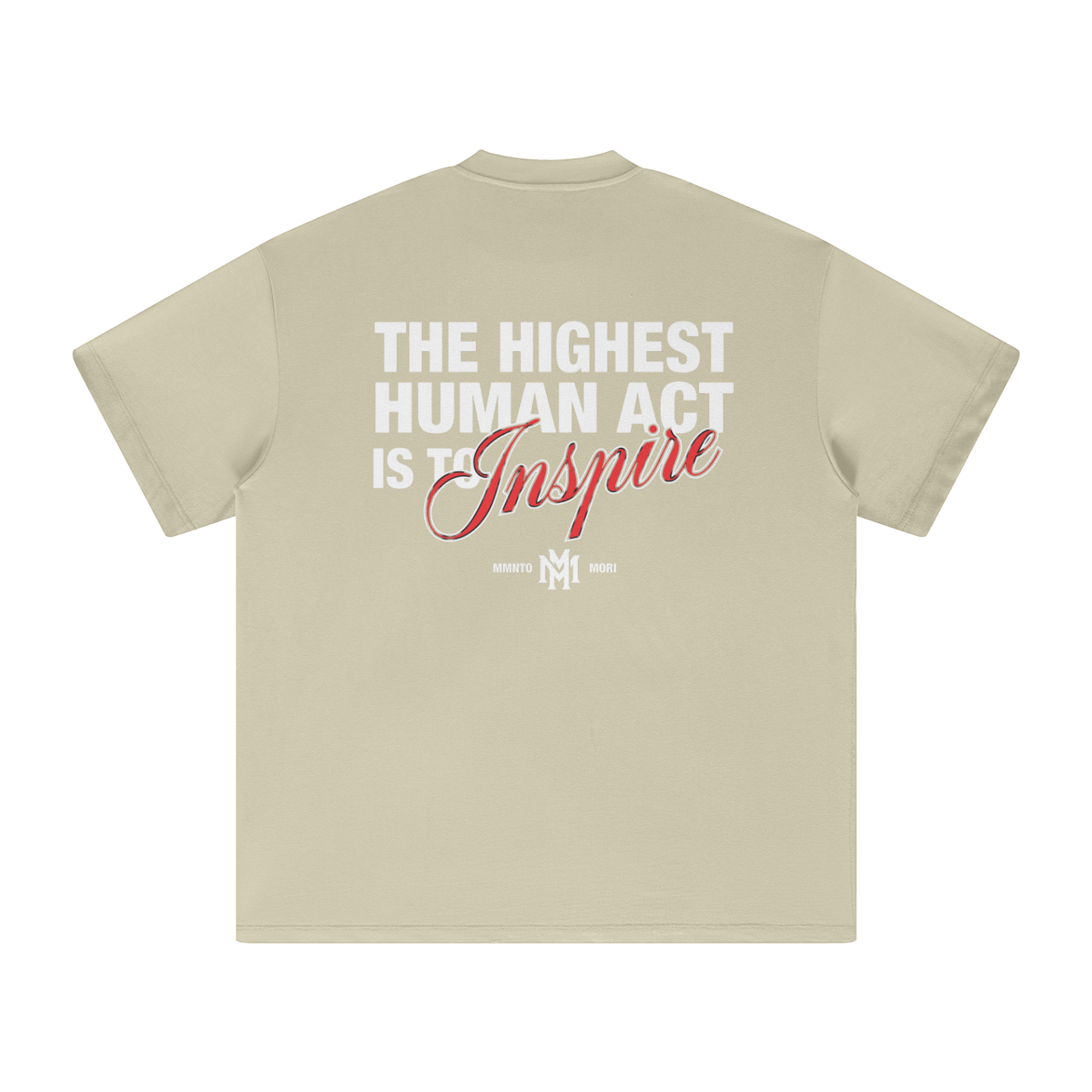 "INSPIRE" Heavyweight T-Shirt - Memento Mori Clothing
