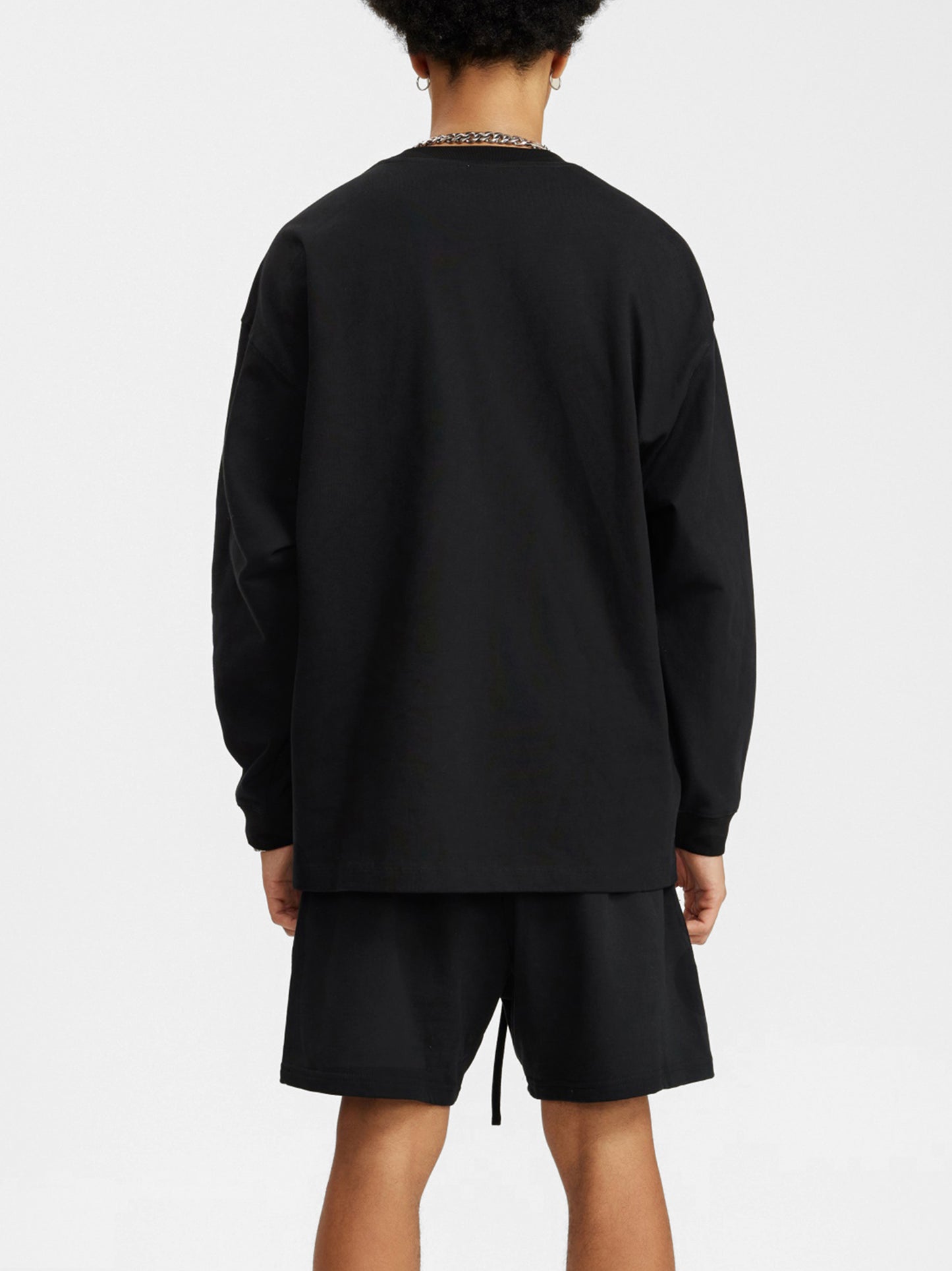 Urbana 3 Oversized Unisex Long Sleeve T-Shirt - Memento Mori Clothing